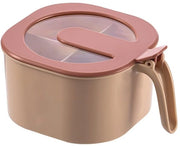 Cassa per erbe - Cassa per erbe con 4 Compartimenti - Rosa - Utile per la cucina - Resistente al lavastoviglie - Ideale per erbe e spezie