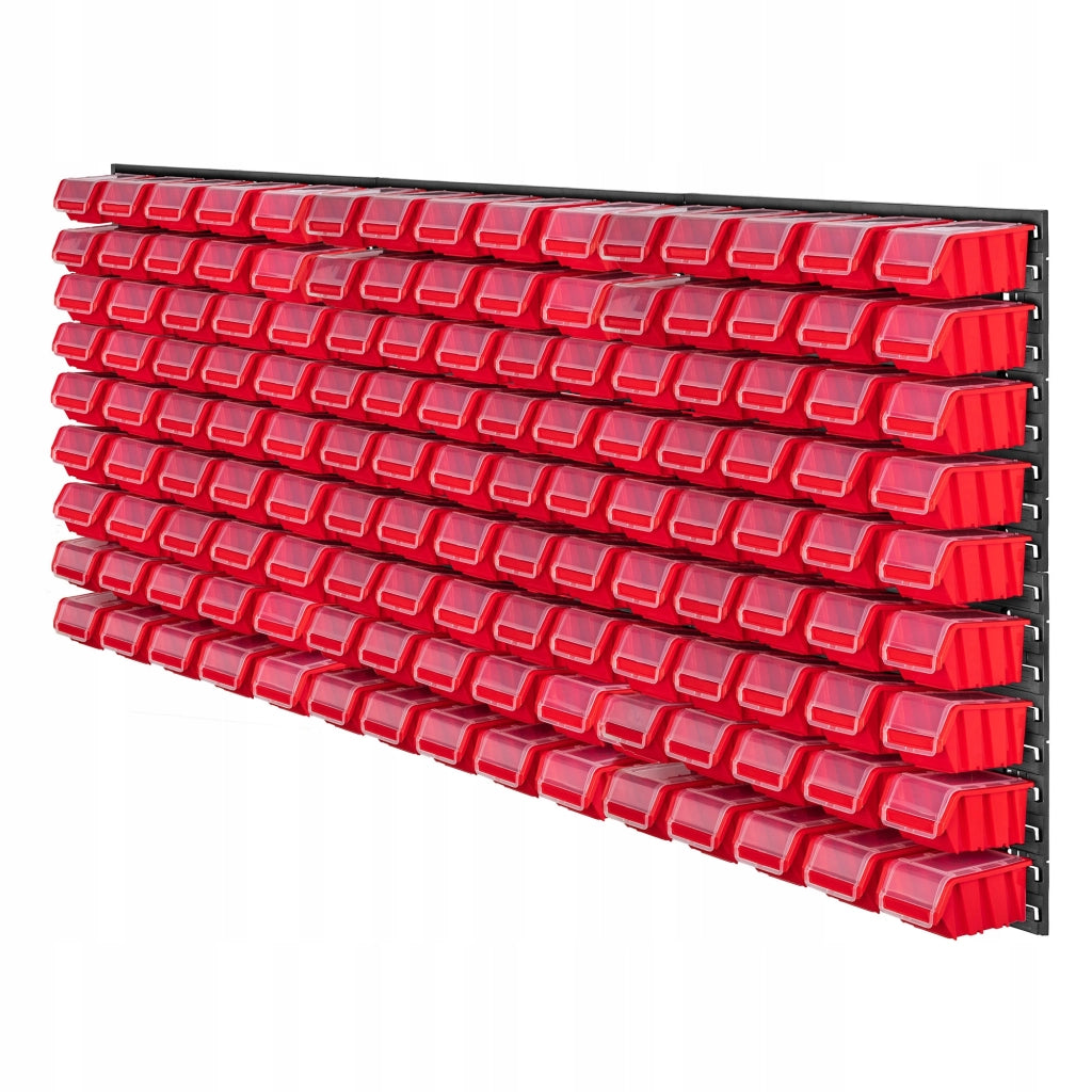 Pannello portautensili KADAX da parete per officina, 174x78 cm, 135 scomparti, garage/officina.