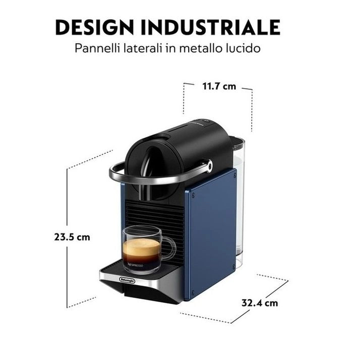 De’Longhi Pixie EN127.BL Automatica Macchina per caffè a capsule 1 L