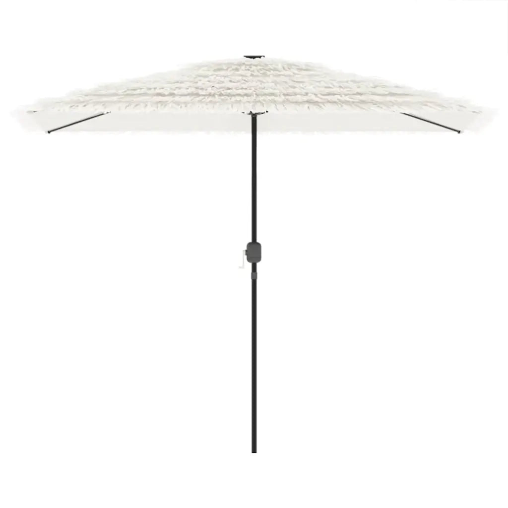 Ombrello | Parasolne Giardino con Palo in Acciaio Bianco 300x200x250 cm