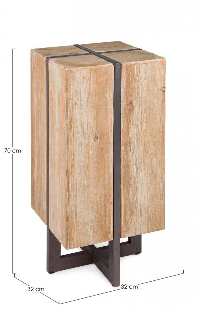 Sgabello Bar Garrett H70 in Legno