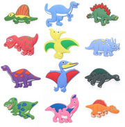 Pacco da 12 magneti per frigorifero per bambini, magneti per animali e per bagnetti per lavagna magnetica - decorativi magneti 3D dinosauro per cucina, classe e casa