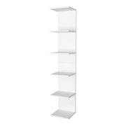 Mensola da parete a 6 ripiani 180 x 34,5 x 30 cm Bianco 03_0007060