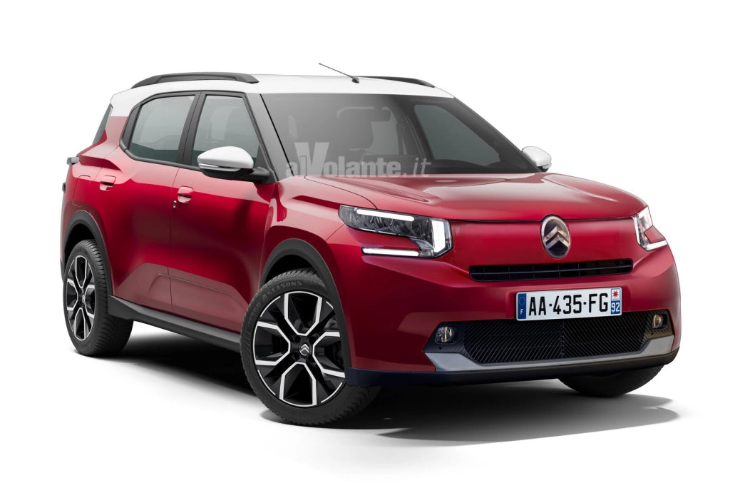 RIGUM906790 , Tappeti per Auto Gomma per Opel Frontera OV24 HYBRID dal 2024-, Citroen C3 Aircross II dal 2025- Hybrid e-