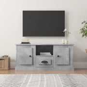 Mobile Porta TV Grigio Cemento 100x35,5x45cm Legno Multistratocod mxl 127119
