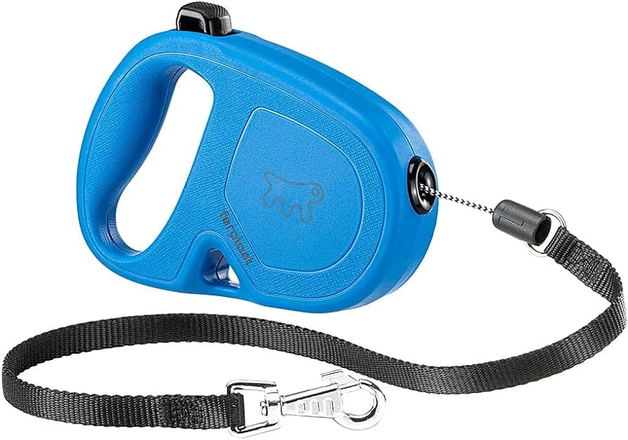 GUINZAGLIO PER CANI 'FLIPPY ONE' 5 mt, Per cani fino a 35 Kg - Col. Blu