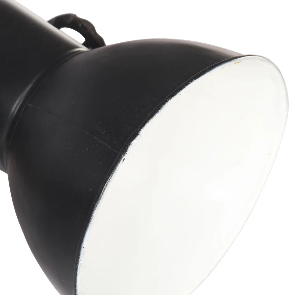 Lampada da Parete Stile Industriale Nera 45x25 cm E27 CFW8725470