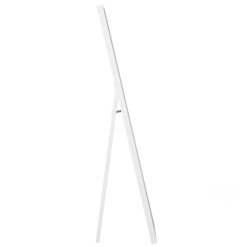 Specchio da terra bianco rettangolare 40 x 140 cm soggiorno bagno camera da letto