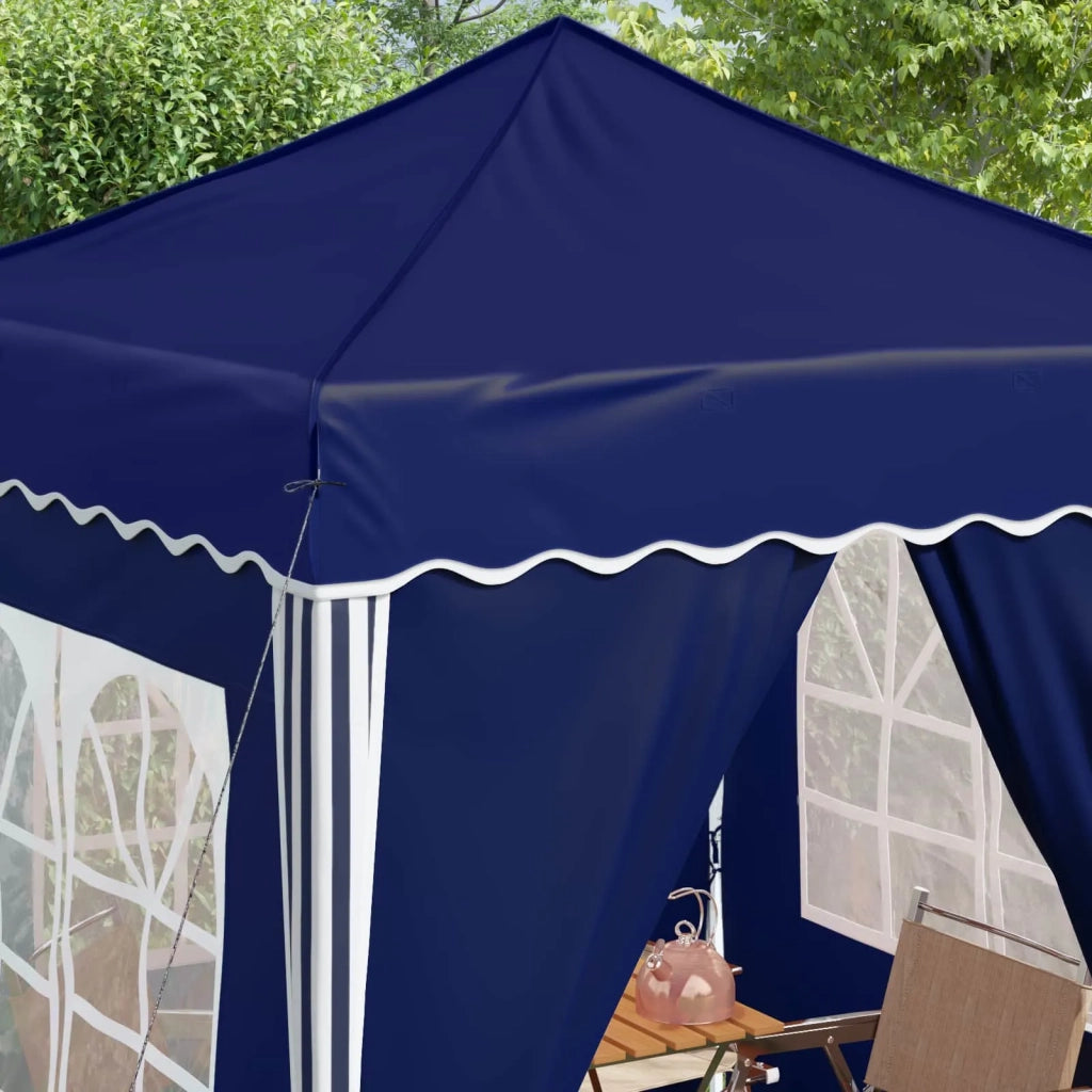 Tenda per feste a pop-up Blu 195 x 195 x 245 cm Tessuto Oxford 42019736