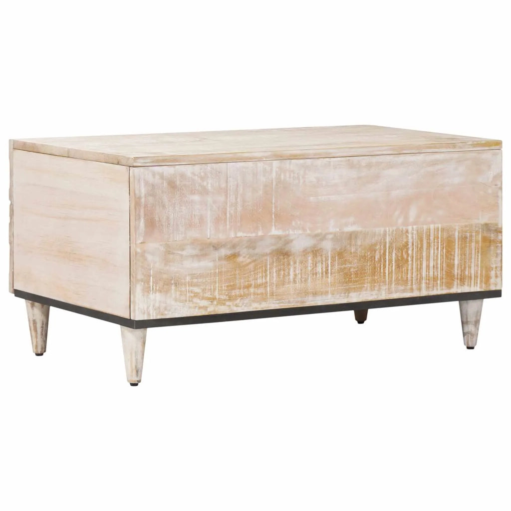 Tavolino da salotto Bianco 80 x 50 x 40 cm 4018373