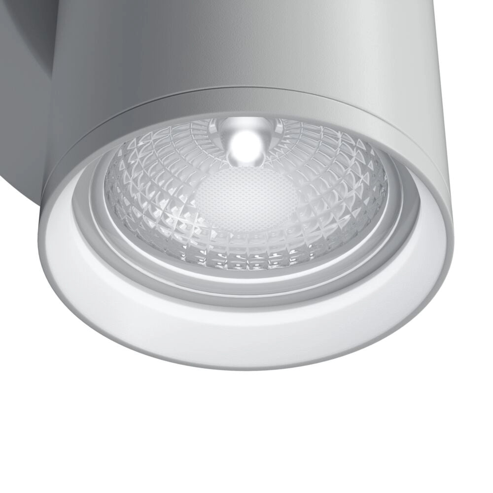 Applique tubo Maytoni Focus S bianca 10cm GU10 10W alluminio