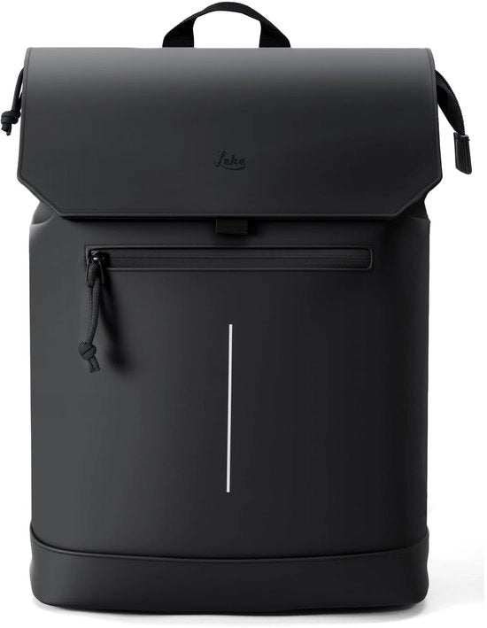 Borsa da Spalla per Uomo e Donna, Zaino in Pelle Tattile con Tasca per Laptop 15,6", Borsa Elegante per Città e Ufficio per Università, Scuola, Viaggio e Giornaliero