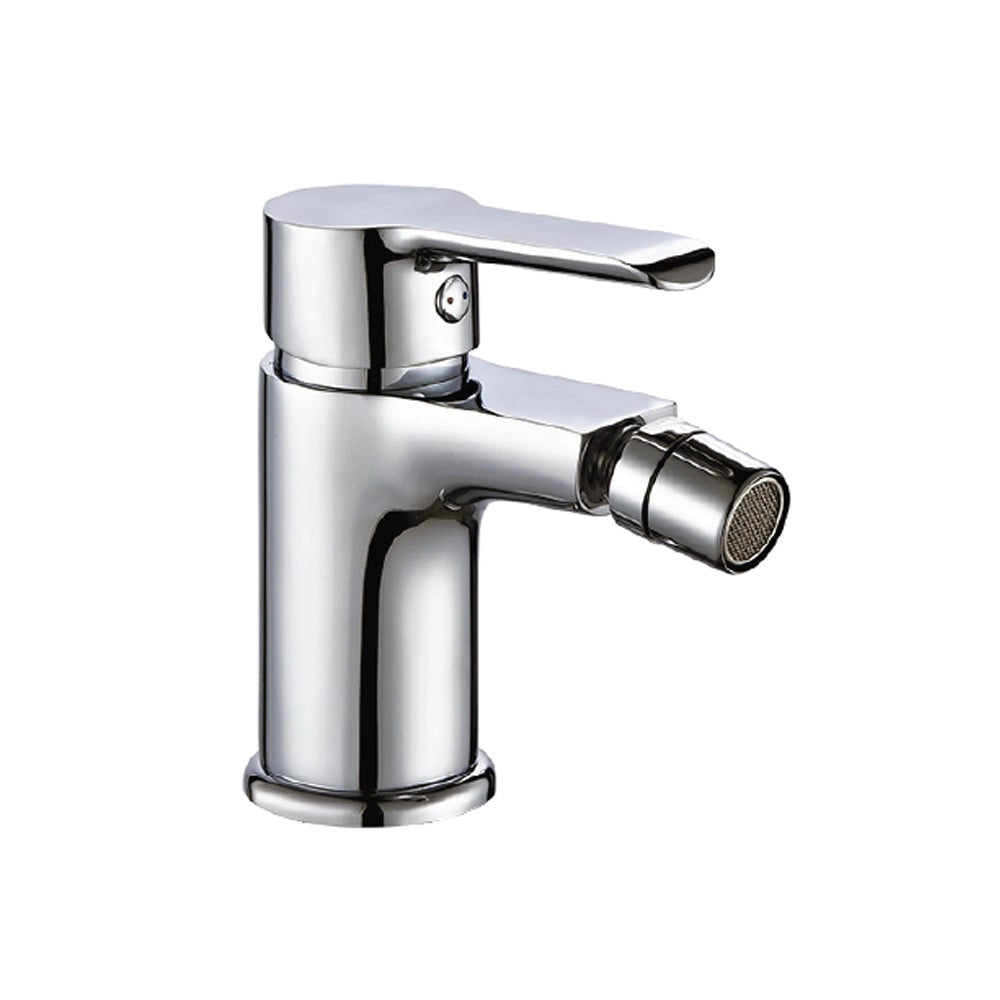 Miscelatore serie ariel monocomando bidet, finitura cromata