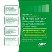 Apc service pack 3 year extended warranty 3 anno/i - WBEXTWAR3YR-SP-05