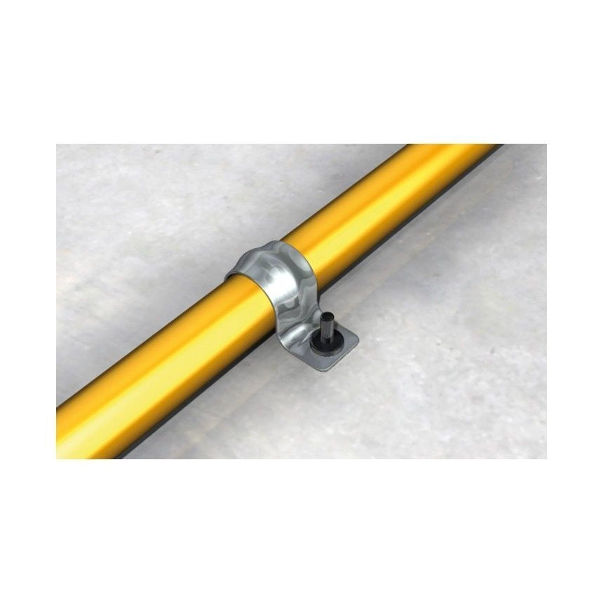 Fischer 1172 Gaffetta per Tubi BSM Acciaio Zincato Diametro 16 mm 50 Pz