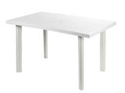 1pz tavolo da giardino "velo" bianco cm.125x76x72h. - cm.126x76x72h. - peso kg. cod:ferx.fer246897