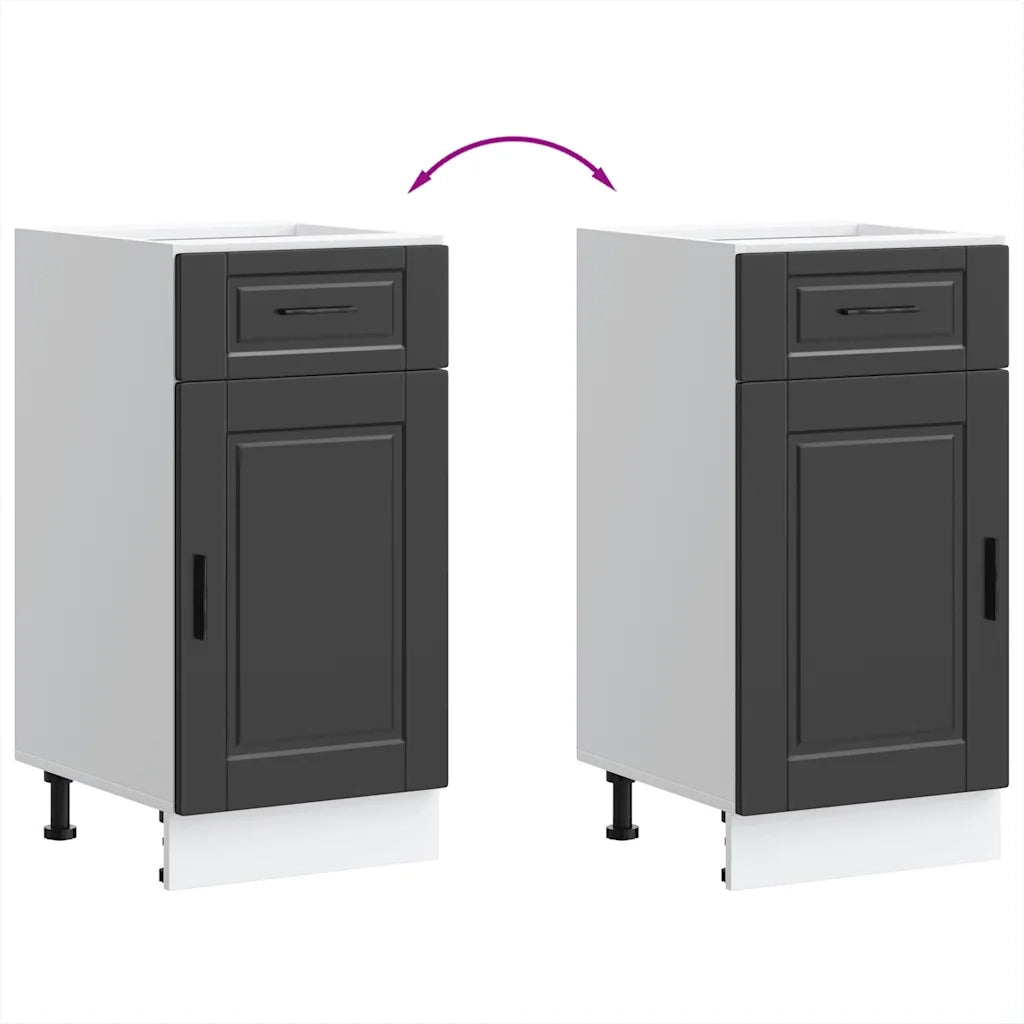 Base da Cucina Porto Nero in Legno Multistrato