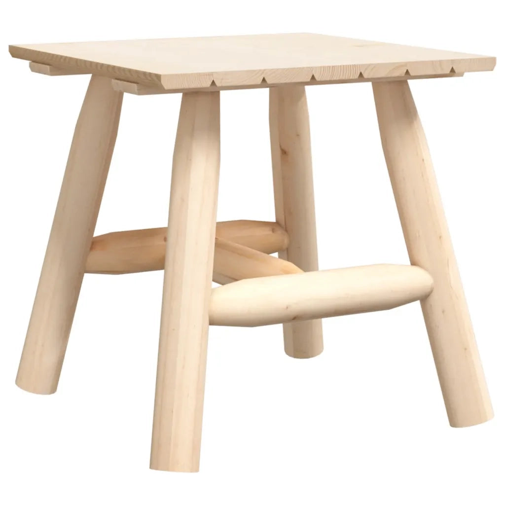 Tavolino 49x49x60 cm in Legno Massello di Abete Rosso 363351
