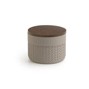 GEDY THEA CONTENITORE GRIGIO/NATURALE SCURO- GEDY- 1,0 pz