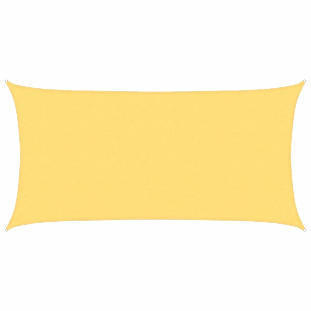 Vela Ombreggiante-Parasole a vela HDPE Rettangolare 2x4 Beige