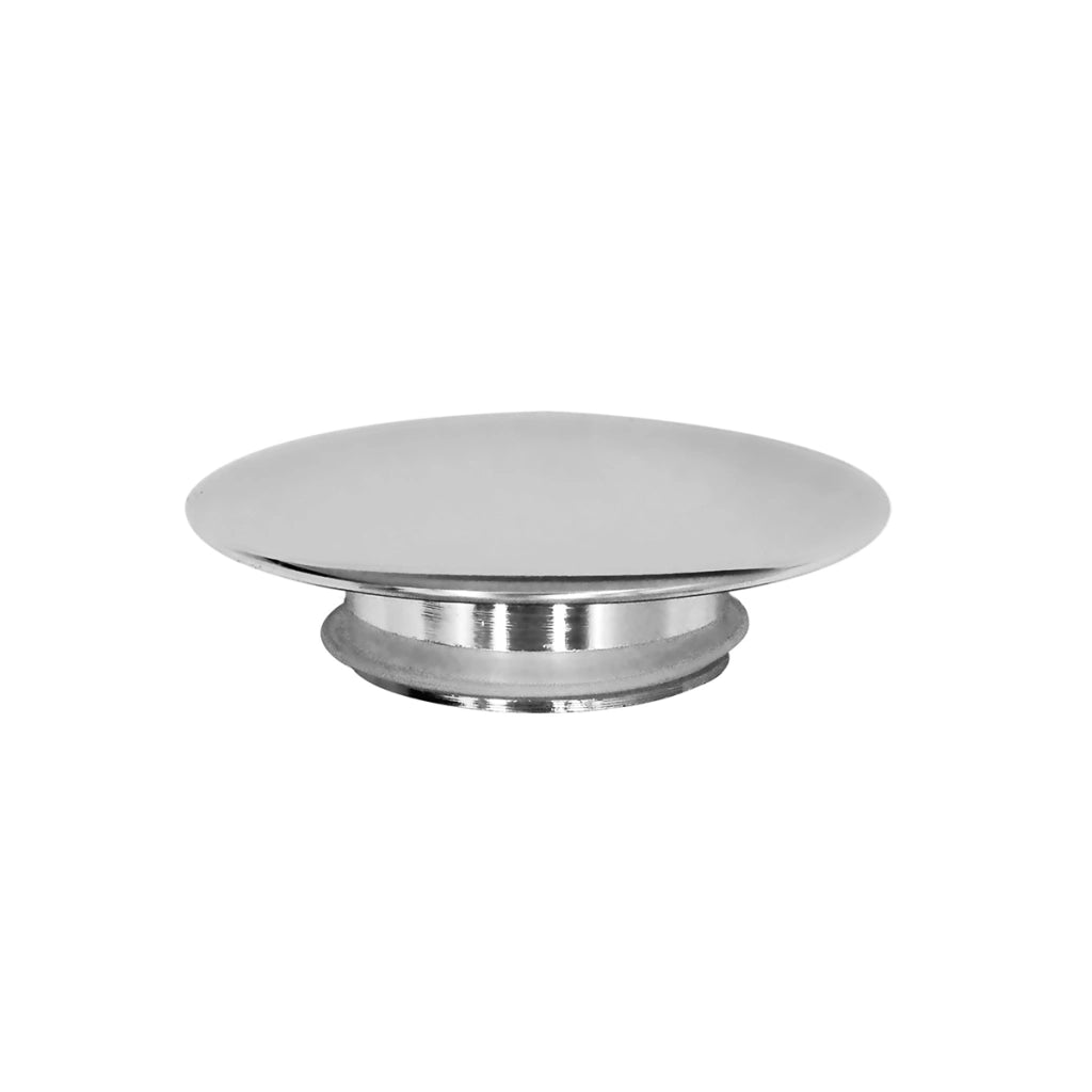 TAPPO COPRIPILETTA IN OTTONE CROMO- Diam. 63 mm- DH- pezzi 1