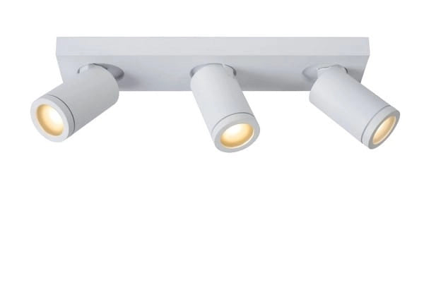 Lucide Taylor plafoniera LED 3xGU10 bianca 2200-3000K