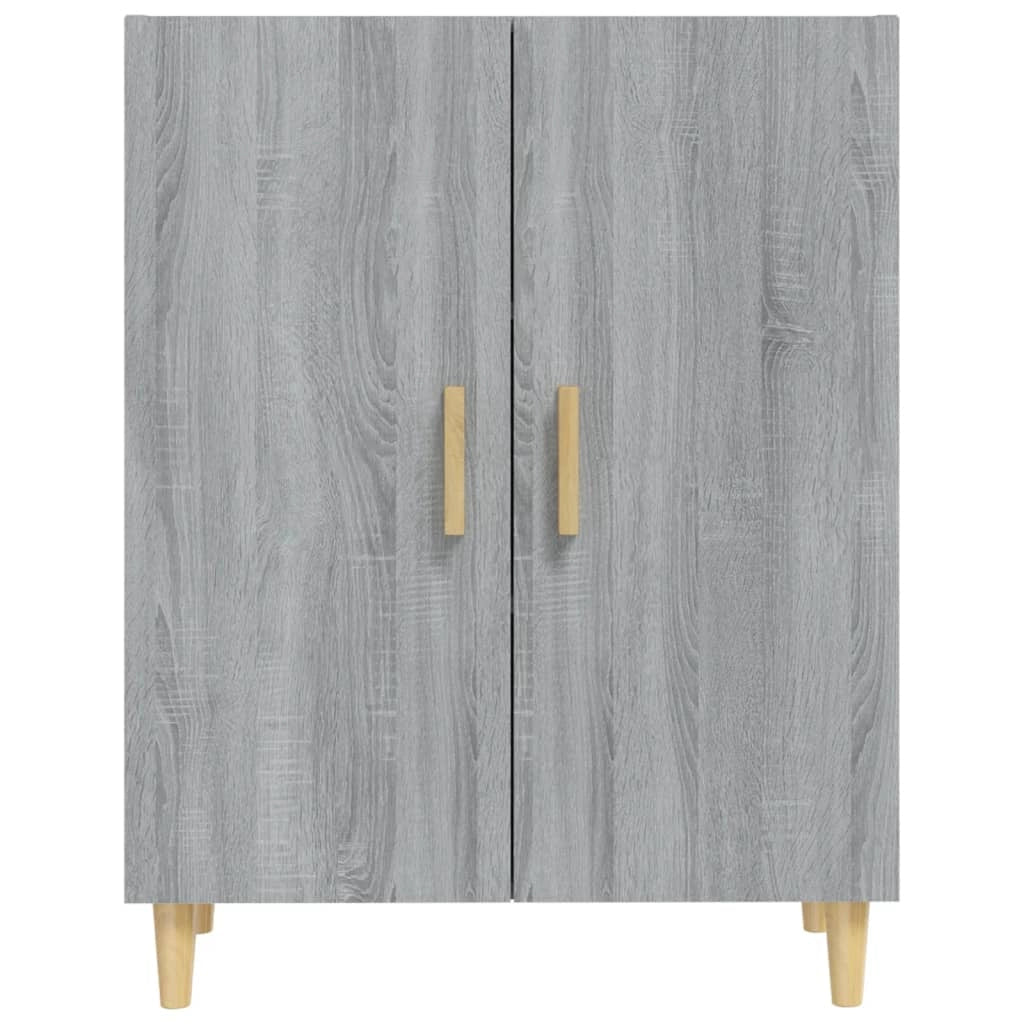 Buffet credenza cassettiera armadio mobile contenitore organizer cucina soggiorno salotto Sonoma 70 x 34 x 90 cm legno ingegnerizzato grigio 02_0036509