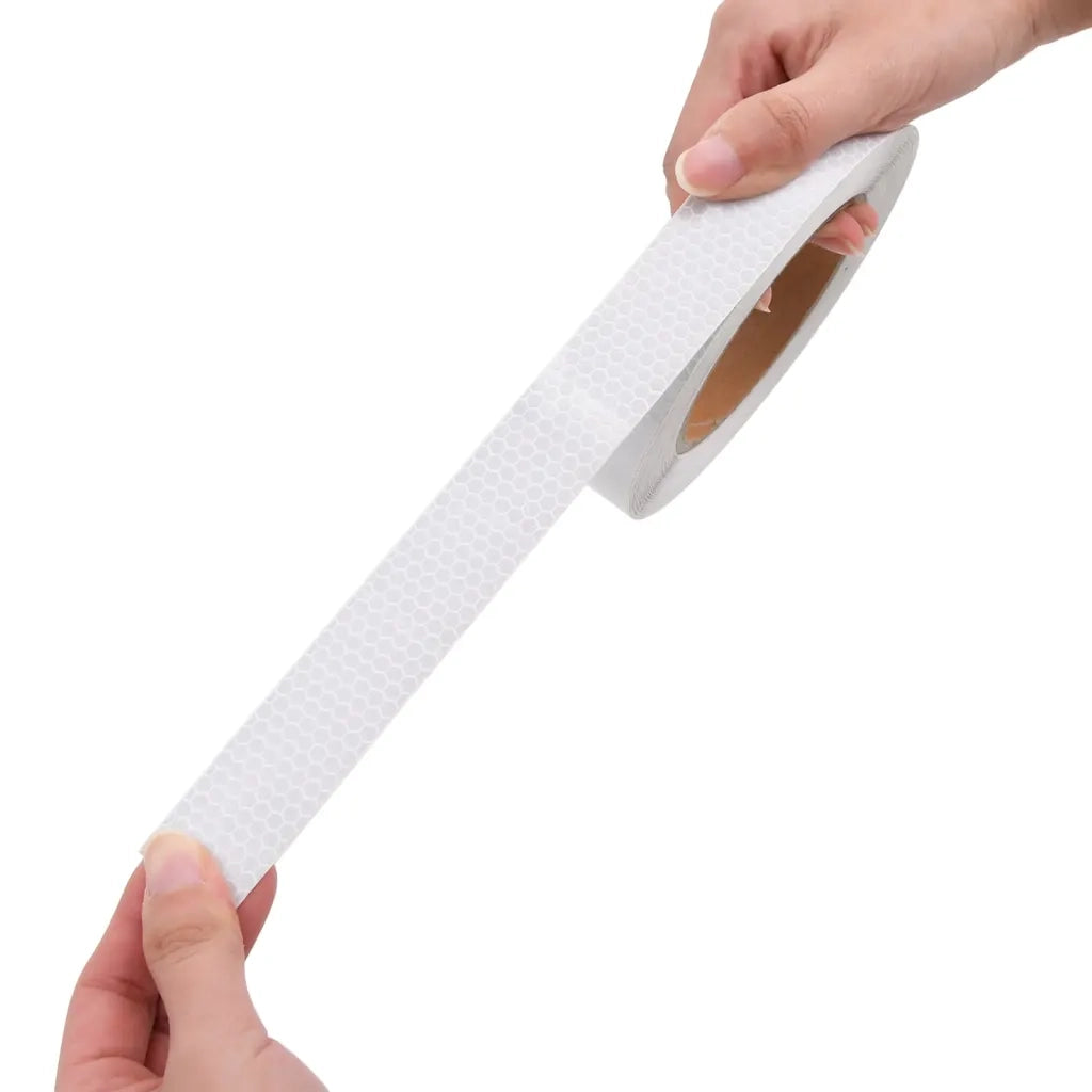 Nastro Riflettente bianco 2,5 cm x 20 m PVC CFW2407384