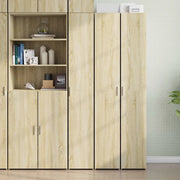 Credenza Rovere Sonoma 30x42,5x185 cm in Legno Multistrato