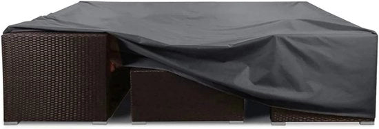 Copertura impermeabile per mobili da giardino - protezione UV - 1 pezzo - Nero - 420D Oxford - 250x180x90 cm