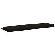 Cuscino per panchina SOEST 100% Poliestere Nero 160 x 40 x 8 cm 949906