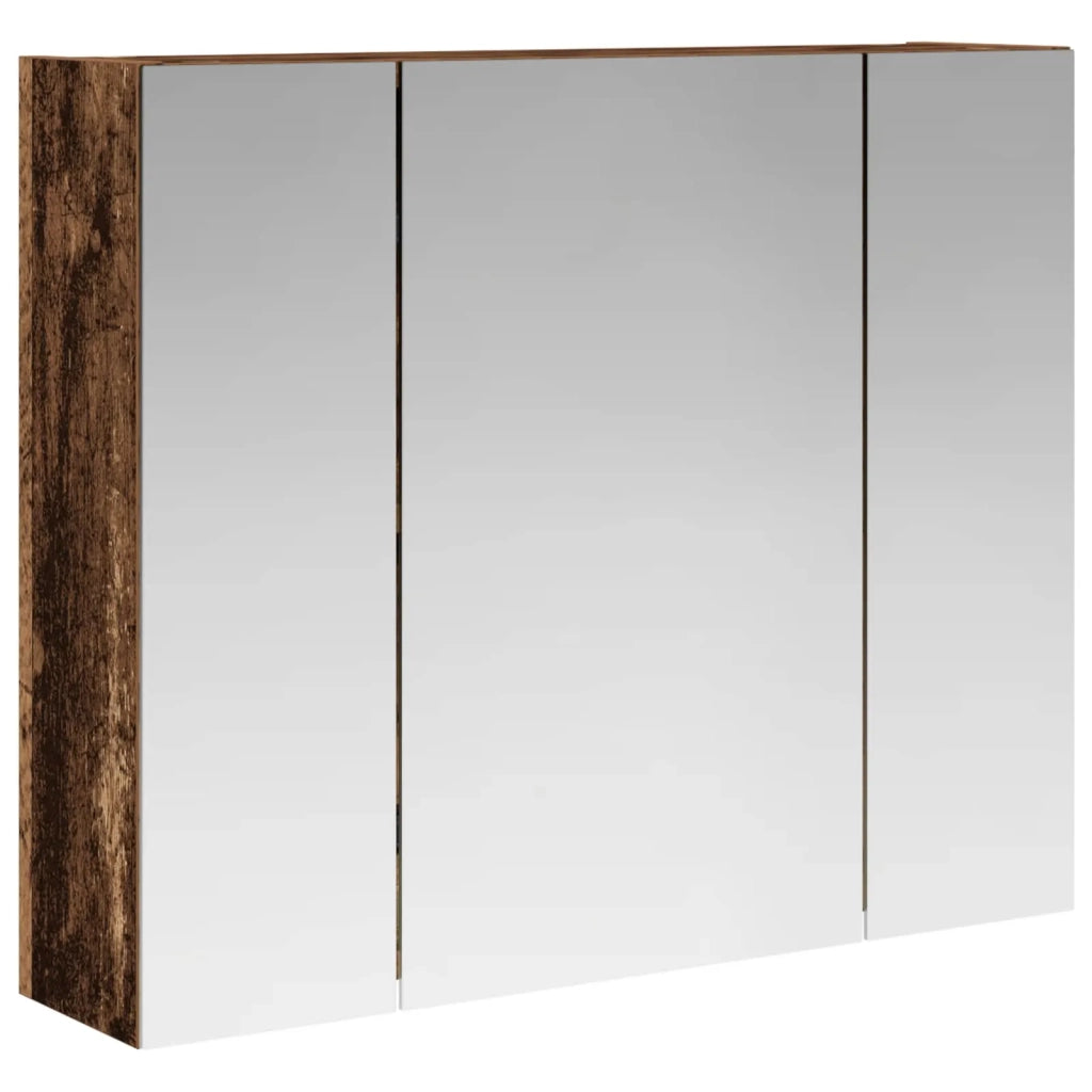 Mobiletto per specchio da bagno Legno vecchio 60 x 14,5 x 50 cm