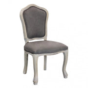 Sedia Charlene 52x50x100 h cm in Legno Tortora