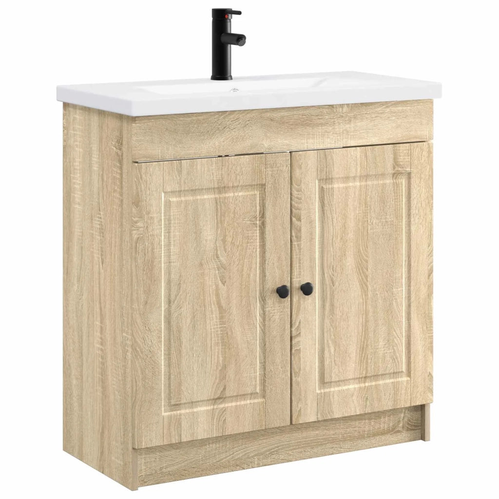 Set di mobili per il bagno Rovere Sonoma 56 x 37,5 x 81 cm 3404126