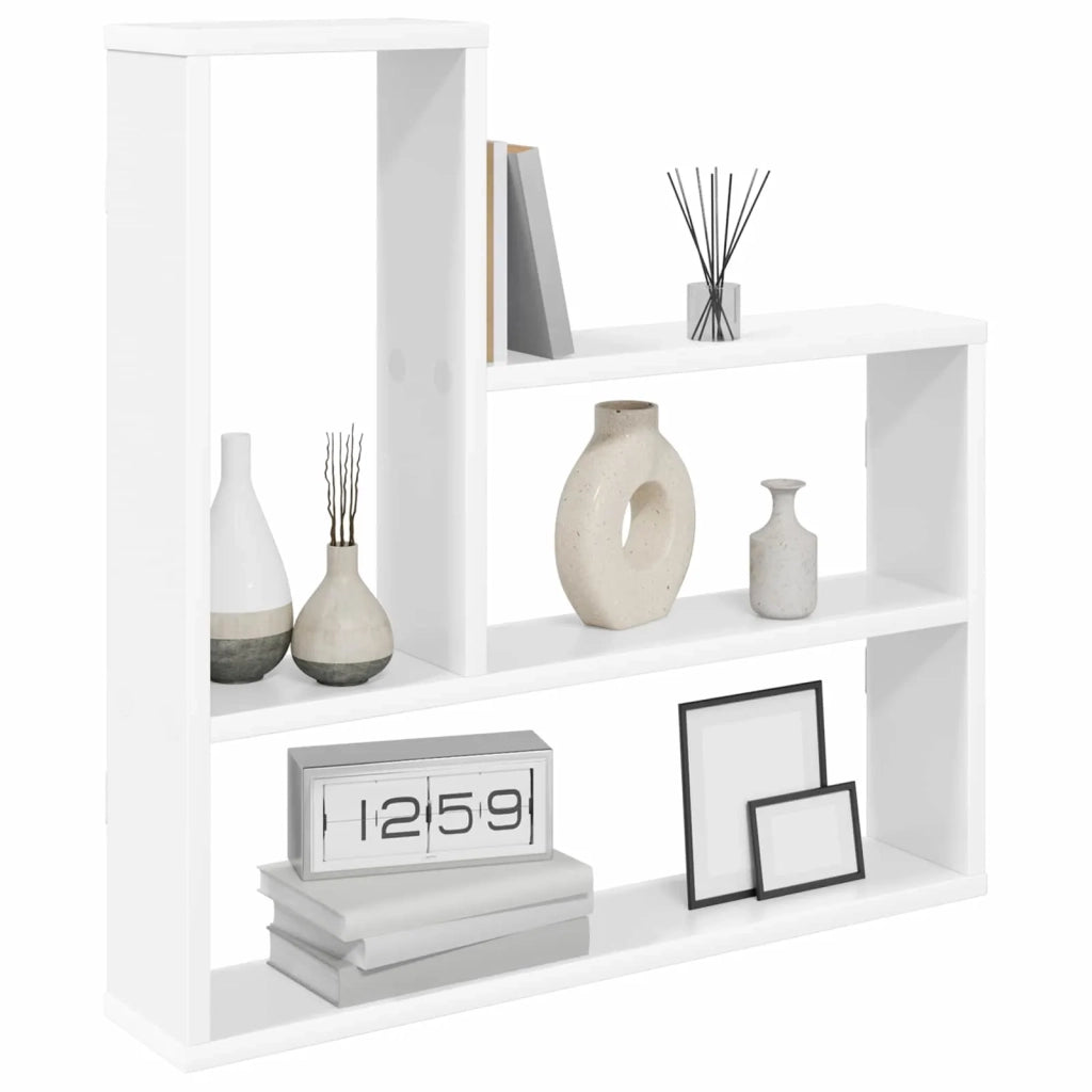Scaffale da parete Bianco 60 x 11 x 60 cm Legno ingegnerizzato 8012164