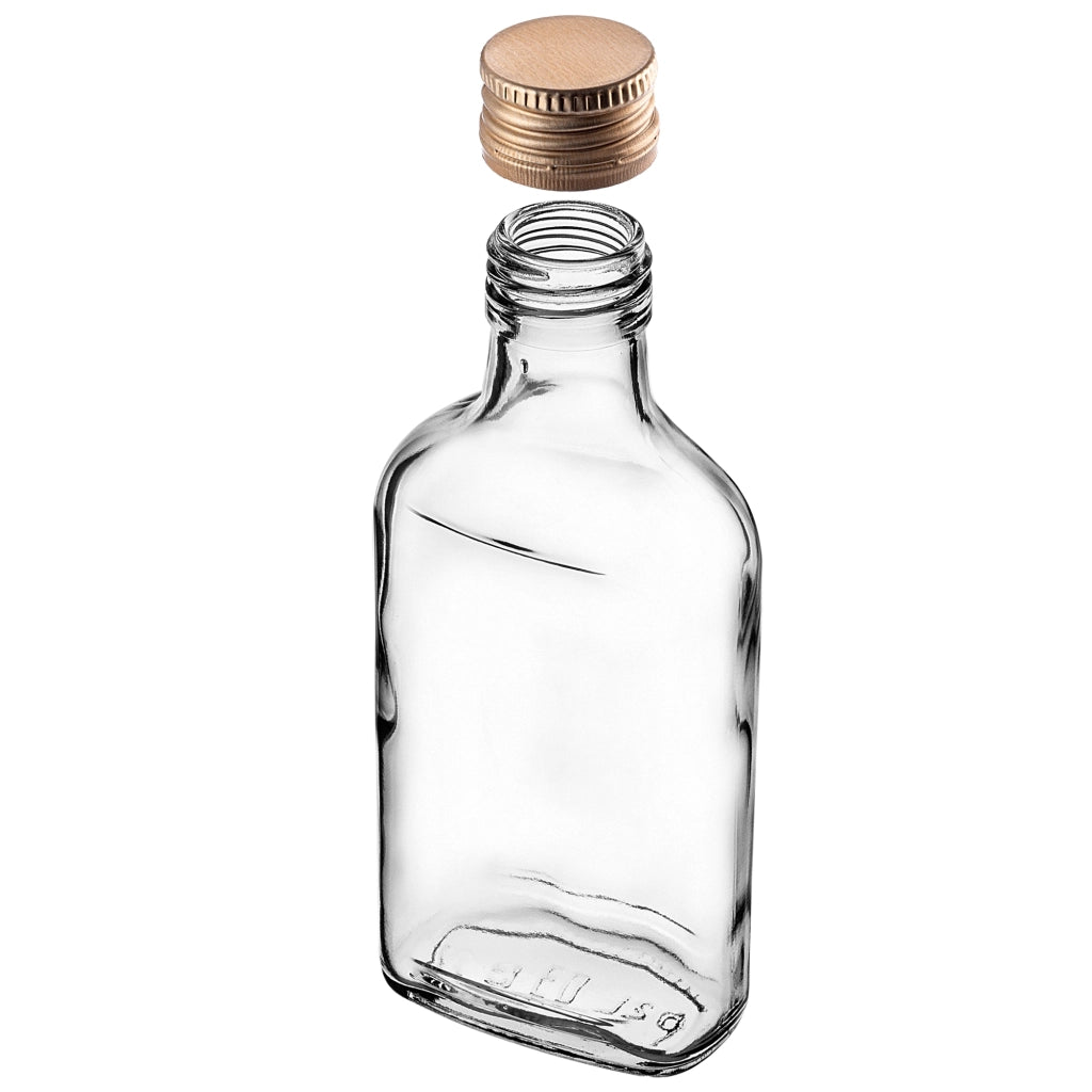 KADAX Butelka piersiówka 200ml BUT200 z zakrętką z