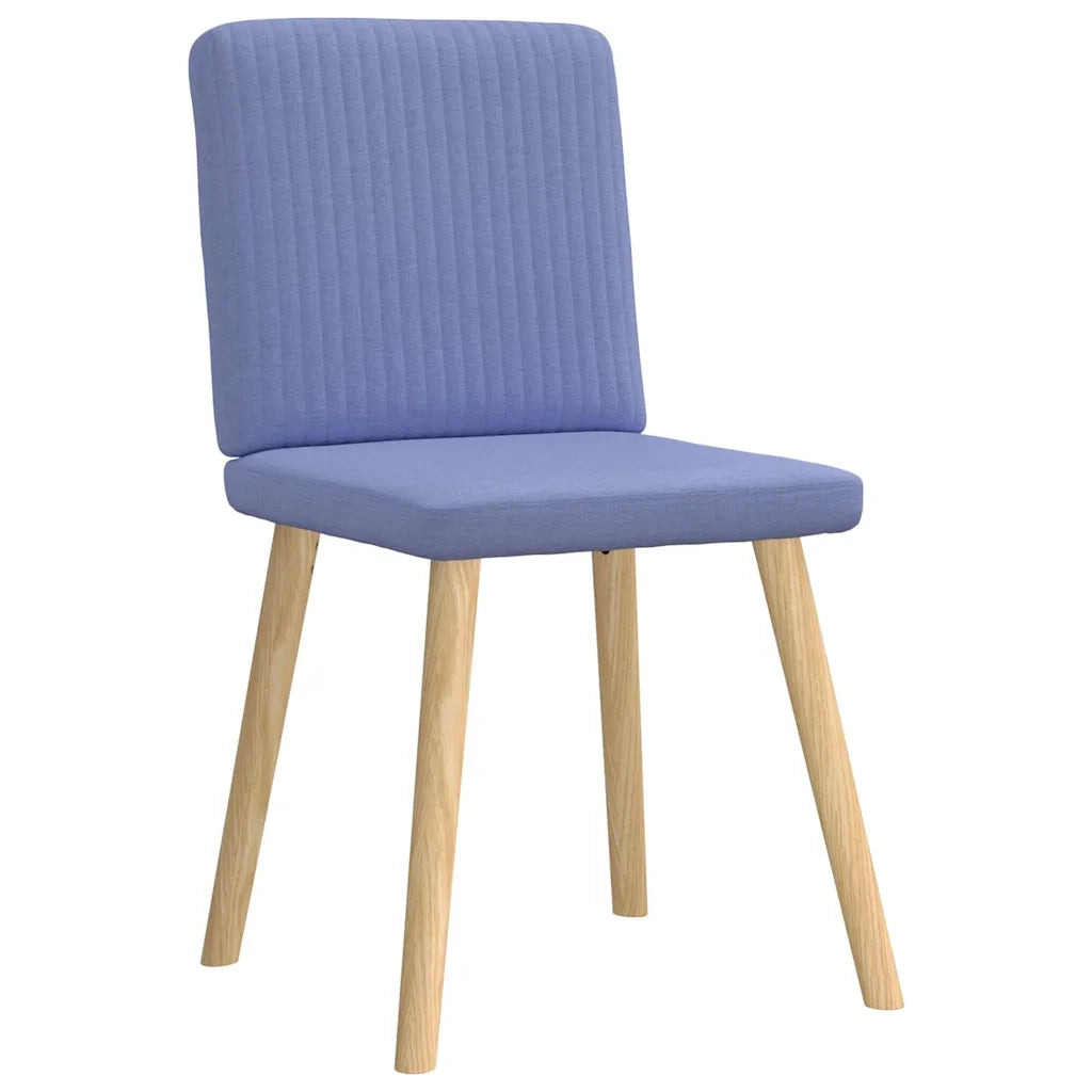Sedie da Pranzo 6 pz Blu Jeans in Tessuto 3315577