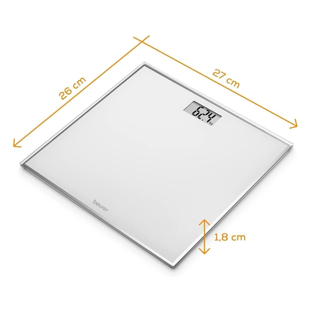 Beurer GS 120 Bilancia Pesapersone in Vetro Portata 150Kg