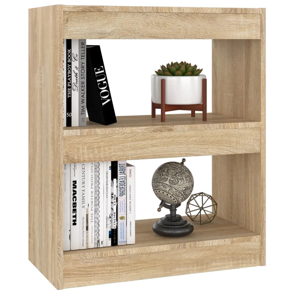 Libreria/Divisorio Rovere Sonoma 60x30x72 cm