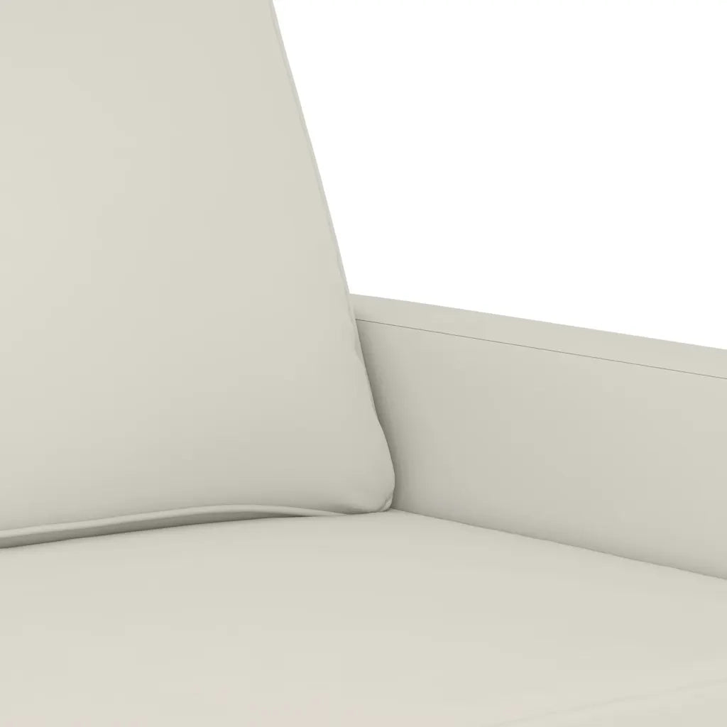 Poltrona-Poltroncina-Divano Sedia Crema 60 cm Velluto 272590