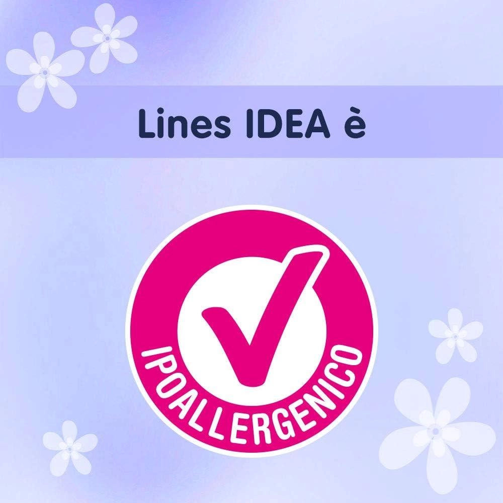 LINES IDEA ASSORBENTI ULTRA NOTTE DISTESI CONFEZIONE DA 14 PEZZI IDEALE PER TUTTI I TIPI DI PERDITE