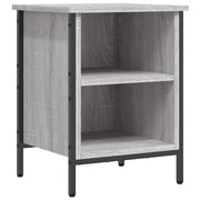 Scarpiera mobile contenitore per scarpe mobile per ingresso/corridoio/soggiorno legno Sonoma 38 x 35 x 50 cm grigio 02_0022063