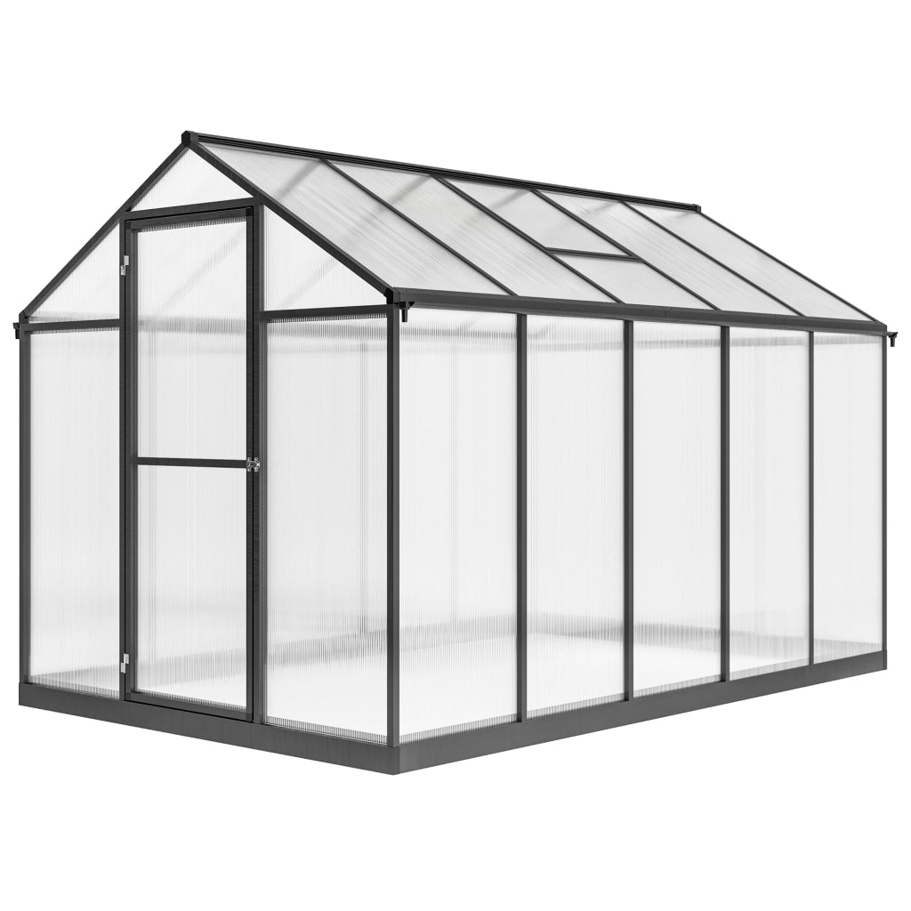 Serra da giardino in alluminio e policarbonato ¨C zephmum ¨C trasparente 303x183x195cm