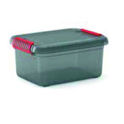 Keter CONTENITORE K LATCH BOX 39X29XH18CM GRIGIO TRASPAR