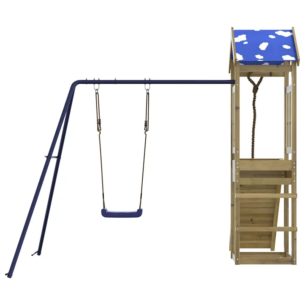 Set da Gioco da Esterno in Legno di Pino Impregnato 3278949