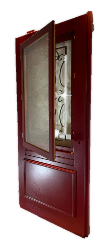 Porta d'ingresso Modello Canada Dimensioni 215X90 Pousant destro (Tabella dimensioni) senza maniglia