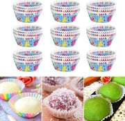 Cupcake in Cartone di Carta 1000 pezzi - Imbustabili al Forno - Coppe per Cupcake e Muffin - Forme per Cucina e Cottura.