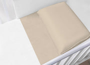 Lenzuolo Cordonetto Per Lettino E Culla Fantasia Pois - Lettino - Beige