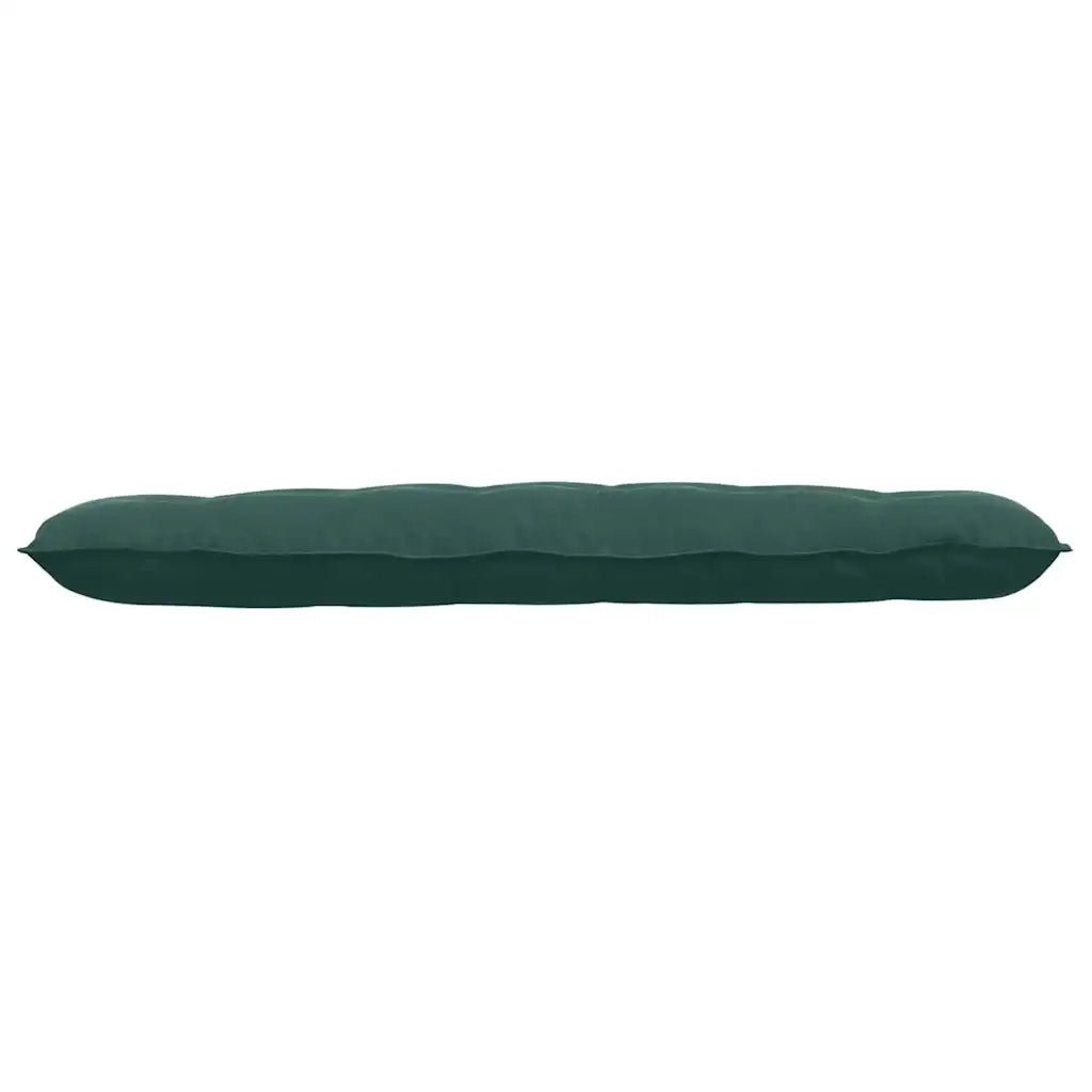 Cuscino per Schiena Verde Scuro 160 x 50 cm Tessuto in Cords 42014892