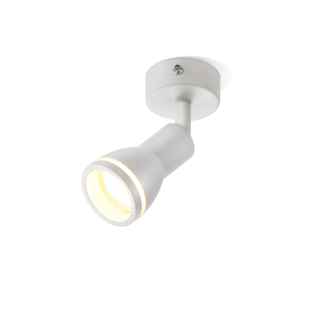 ZMH Faretto da soffitto moderni 1 fiamma GU10 metallo per portico cucina ufficio